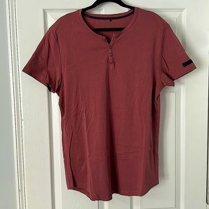 Alphalete Henley (Premium), Size: L, Color: Apple Butter